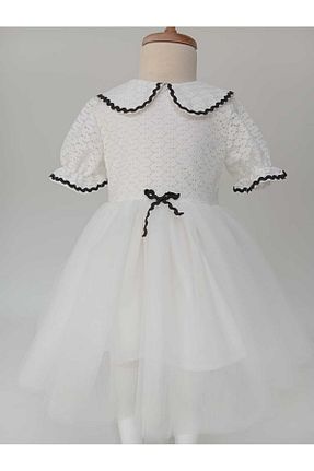 لباس سفید بچه گانه توری ZEB KIDS - کد 920789240