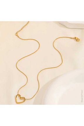 گردنبند جواهر طلائی زنانه روکش طلا monalisatoka - کد 837900949
