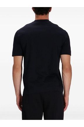 تیشرت سرمه ای مردانه رگولار Emporio Armani - کد 919897651