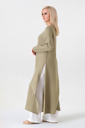 تونیک حجاب سبز زنانه %100 پنبه Fashion Showcase - کد 920885471