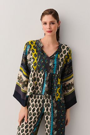 لباس ساحلی سبز زنانه ویسکون Suwen - کد 919910345