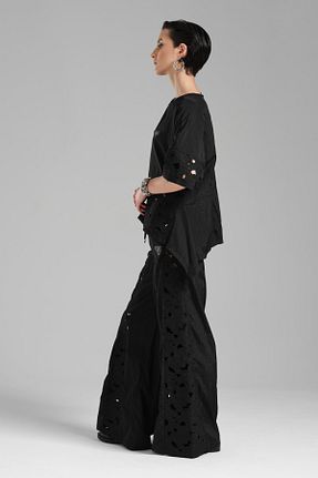 شلوار مشکی زنانه جین tw3 - کد 919918675