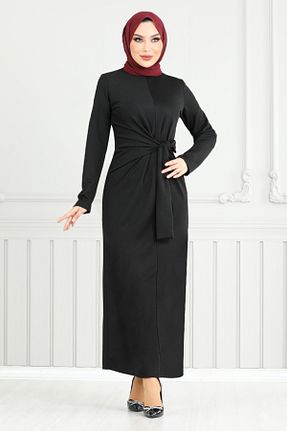 لباس مشکی زنانه بافتنی ModaMerve - کد 920889219