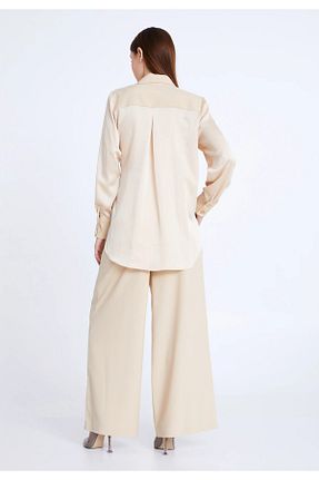 شلوار بژ زنانه پلی استر MIARTE - کد 858131930