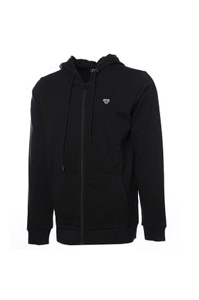 سوئیشرت اسپرت مشکی مردانه کلاه دار hummel - کد 796598645