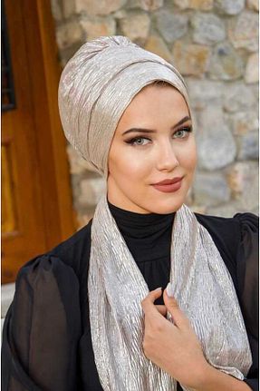 کلاه شنای حجاب صورتی زنانه Aişe Tesettür - کد 862230026