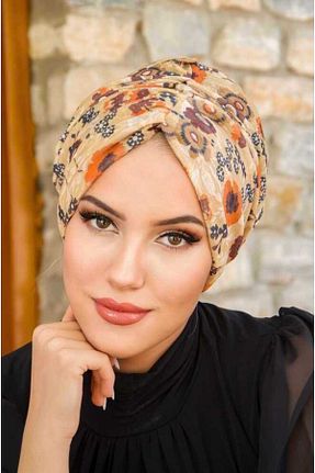 کلاه شنای حجاب قهوه ای زنانه Aişe Tesettür - کد 864814227