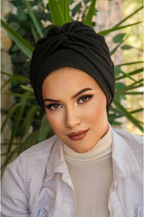 کلاه شنای حجاب مشکی زنانه Aişe Tesettür - کد 846655731