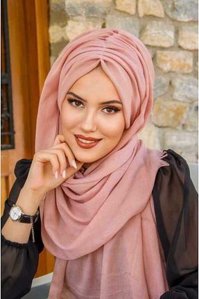 کلاه شنای حجاب صورتی زنانه Aişe Tesettür - کد 864814409