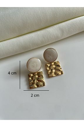 گوشواره جواهر زرد Nilsu Jewellery Accessory - کد 919964819