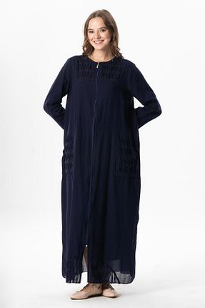 کلاه و ابایا بنفش زنانه پنبه ای Eliş Şile Bezi - کد 919955735