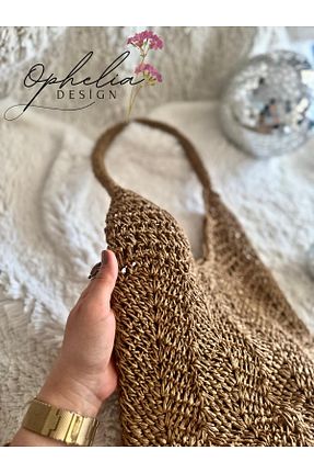 کیف ساحلی قهوه ای Ophelia Design - کد 920949454