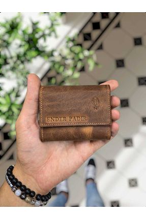 جا کارتی قهوه ای زنانه ابعاد کوچک Visso leather - کد 47410190