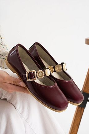 بابت زرشکی زنانه چرم مصنوعی Moda Frato - کد 919996233