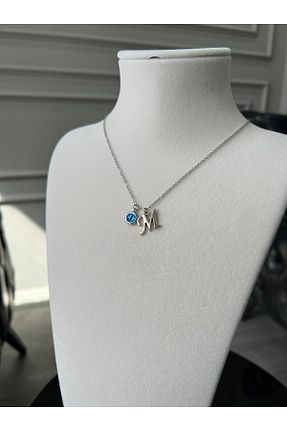 گردنبند استیل ( فولاد ) طوسی زنانه استیل (فولاد) Store - کد 920016330