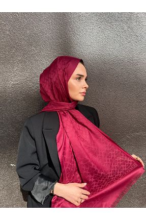 شال زرشکی زنانه پنبه ای Webinay Home - کد 920006766