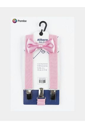 پاپیون صورتی بچه گانه پارچه ای Baby Clime - کد 921074186