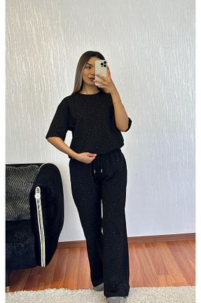 ست گرمکن مشکی زنانه Comfort SHINE STYLE - کد 920025403