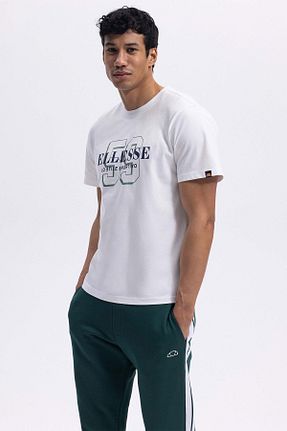 تیشرت اسپرت سفید مردانه رگولار Ellesse - کد 920038704