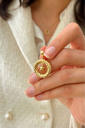 گردنبند طلا رنگی زنانه 14 عیار SEYHAN KUYUMCULUK - کد 921087454