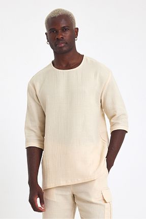 تیشرت مردانه رگولار İLKCET MODA - کد 920062372