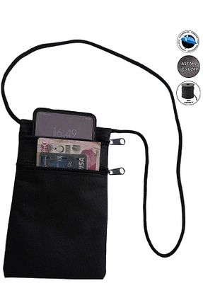 کیف پول مشکی زنانه ابعاد کوچک SEVBAGS - کد 714017274