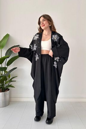 لباس مشکی زنانه بافتنی MaziButik - کد 921099537