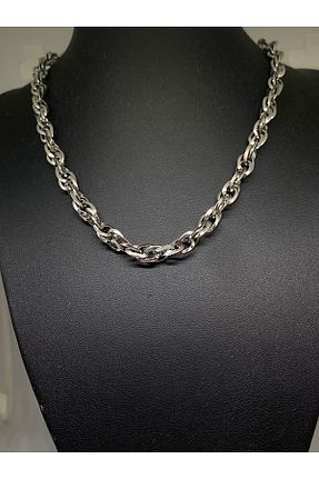 گردنبند استیل ( فولاد ) زنانه استیل ضد زنگ URAS BAG - کد 920100996