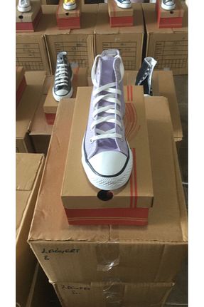 کفش کژوال بنفش زنانه پارچه ای rabellashoes - کد 921101621