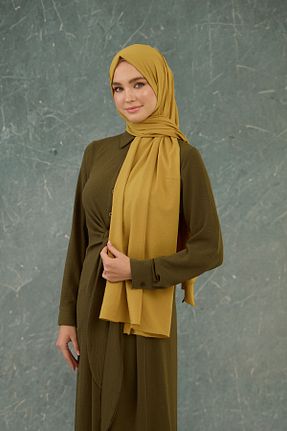 شال رنگی زنانه پنبه ای İpekhan - کد 920145996