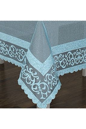 رومیزی آبی پلی استر WENESSİ - کد 97177043