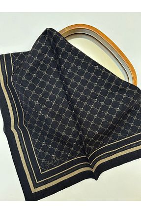 روسری قهوه ای 90 x 90 Silk Home - کد 920241353