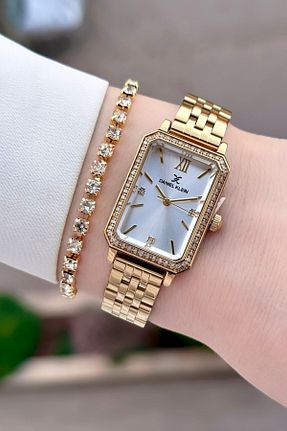 ساعت مچی طلائی زنانه 20-25 میلی متر Daniel Klein - کد 921293586