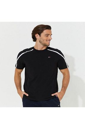 تیشرت مشکی مردانه رگولار Tommy Hilfiger - کد 920331934