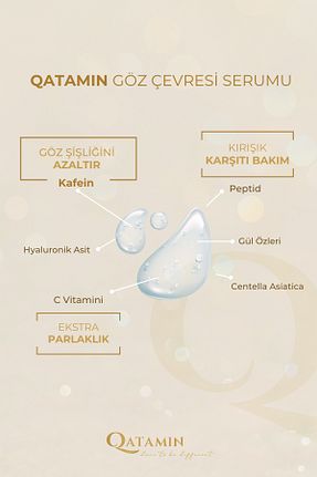 سرم چشم Hyalüronik Asit qatamin dare to be different - کد 861649239