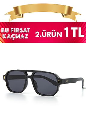 عینک آفتابی مشکی زنانه 52 Zzla - کد 920349671