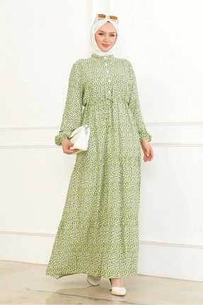 لباس سبز زنانه بافتنی Neva Style - کد 861761365
