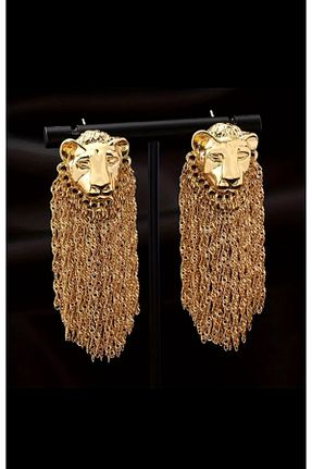 گوشواره جواهر طلائی لزران ISTBIRD ACCESSORIES - کد 920313837