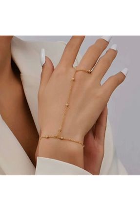 دستبند جواهر طلائی زنانه Tasarım - کد 920427399