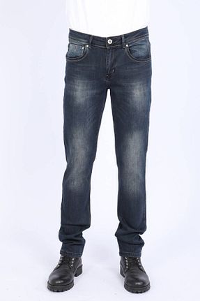 شلوار جین سرمه ای مردانه پاچه تنگ BANNY JEANS - کد 190954941