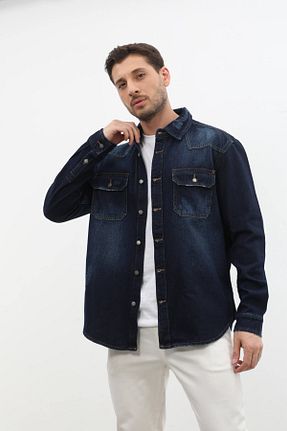 کت سرمه ای مردانه اسلیم فیت BANNY JEANS - کد 848814496