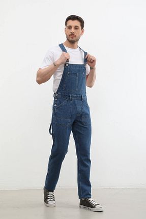 سرهمی آبی مردانه بند دار BNY JEANS - کد 790164156