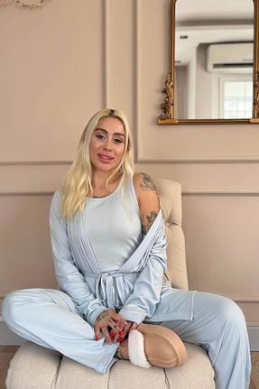 ست لباس راحتی رنگی زنانه ساده Pijamaevi - کد 920472564