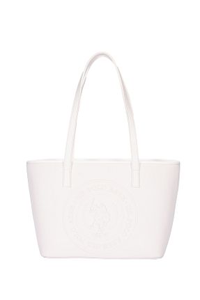 کیف دوشی سفید زنانه چرم مصنوعی U.S. Polo Assn. - کد 917829151