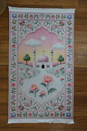 سجاده رنگی پلی استر AYMİRAHOME - کد 906241724
