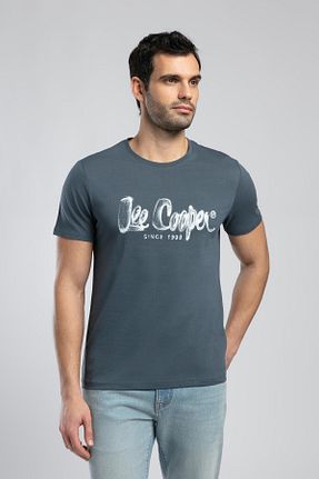 تیشرت سرمه ای مردانه رگولار Lee Cooper - کد 920512710