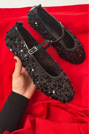 بابت مشکی زنانه پارچه ای LAMİNTA - کد 920507217