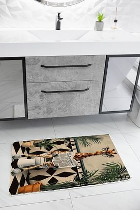 فرش رنگی قابل شستشو Rugs Modern Halı - کد 920513747
