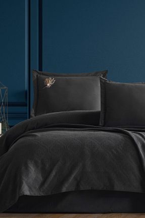 پیکه و ست پیکه دونفره مشکی پنبه ای ZEBRA CASA - کد 778299199