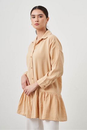 تونیک بژ رگولار Mizalle - کد 920520391
